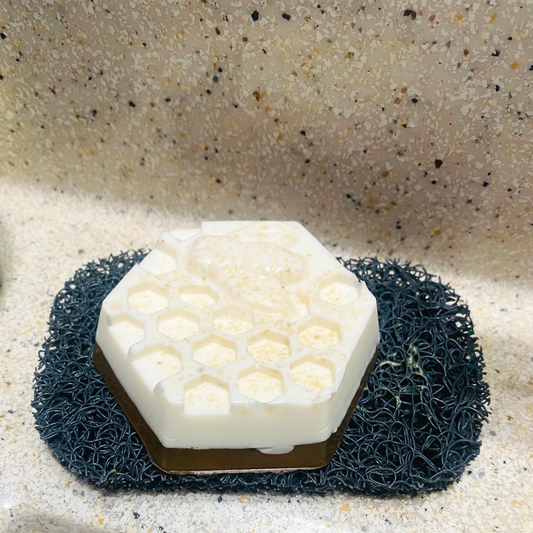 Oatmeal, Milk, and Honey Soap. Oatmeal soap