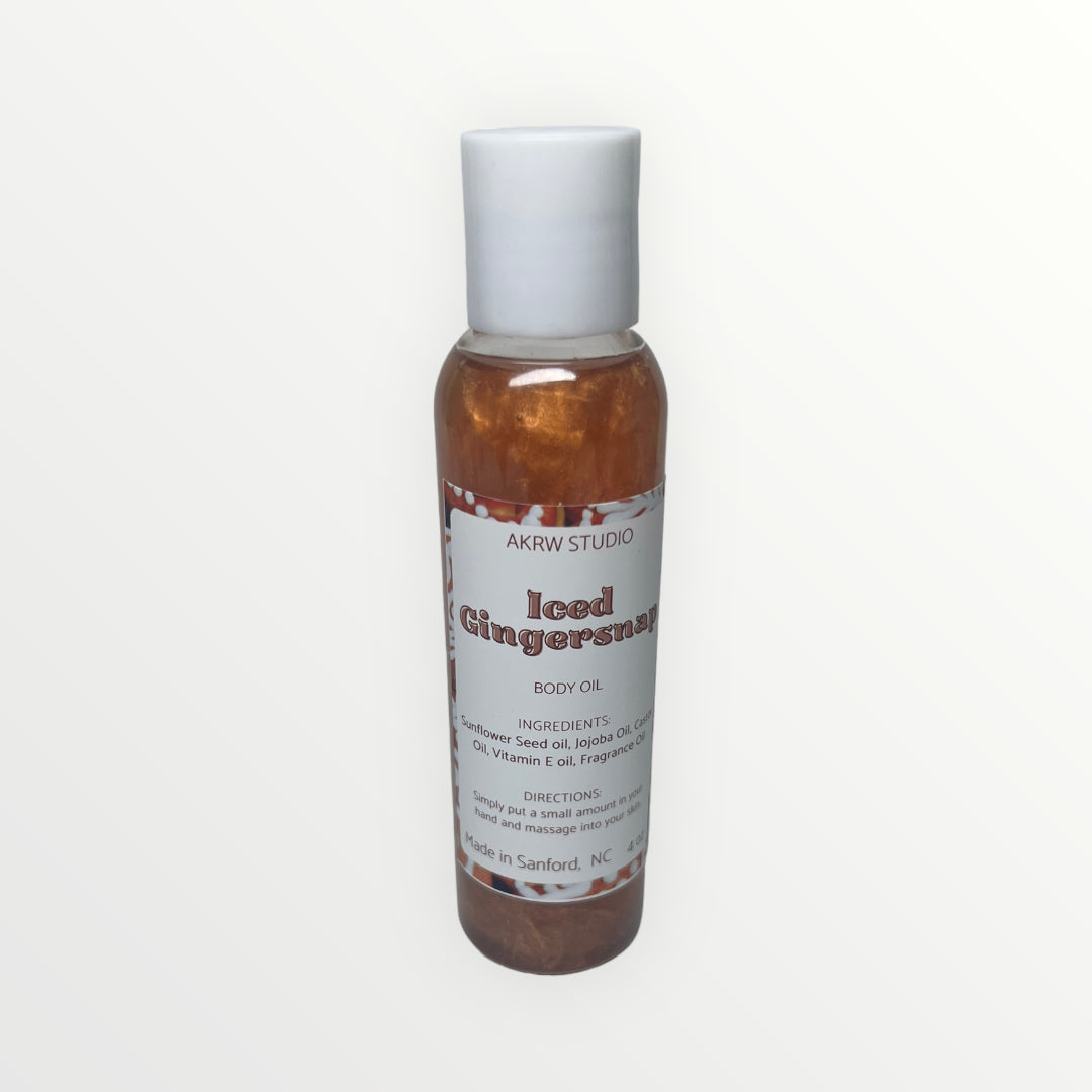 Iced Gingersnap Shimmering Body Oil